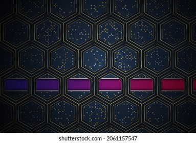 abstract metallic red black frame layout modern tech design template background
