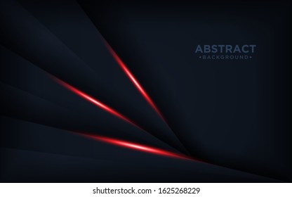 abstract metallic red black. Tech dark design with Vector background. Elegant decoration