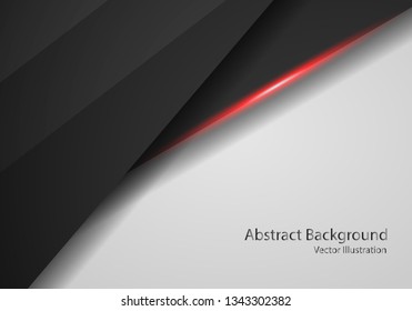 abstract metallic red frame tech racing technology innovation concept on white background.