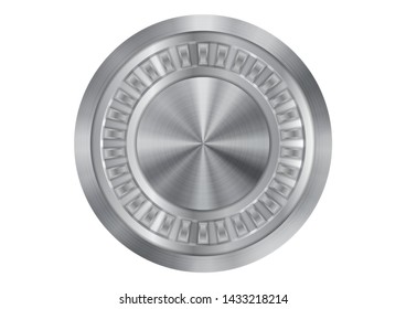 Abstrakter metallischer Tech-futuristischer Hintergrund. Vektordesign