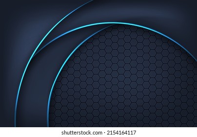 Abstract metallic techno background. Modern graphic design template for poster, cover, flyer, or brochure elements. Vector illustration. Eps 10.