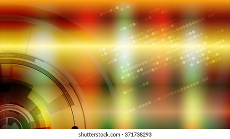 The abstract metallic technology background