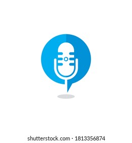 Abstract Mic Vector , Technology Logo