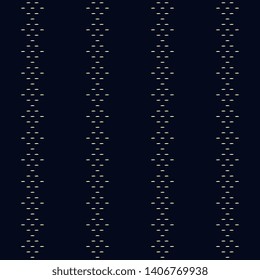 Abstract micro line shape geometric motif patern classy manly background. Modern simple freehand embroidery design running stitch template. Textile swatch, man shirt, ladies dress all over print block
