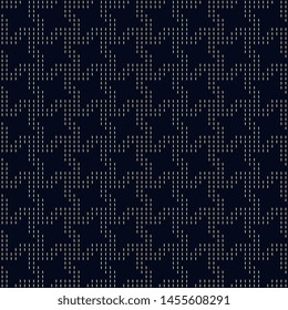 Abstract micro line shape geometric motif patern classy manly background. Modern simple freehand embroidery design running stitch template. Textile swatch, man shirt, ladies dress all over print block