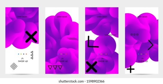 Abstract microbiology. Microscope view of virus cells or probiotics bacteria cell. Medical science research background. 3D bright colored complex fluid shape on white. Biotechnology network concept.