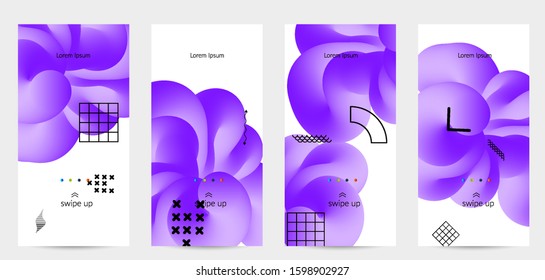Abstract microbiology. Microscope view of virus cells or probiotics bacteria cell. Medical science research background. 3D bright colored complex fluid shape on white. Biotechnology network concept.