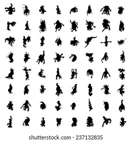 abstract microorganisms texture