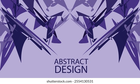 abstract midnight background blue shape non geometric with space template