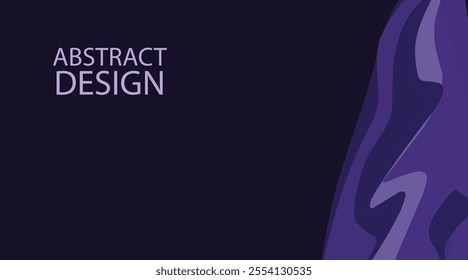 abstract midnight background blue shape non geometric with space template