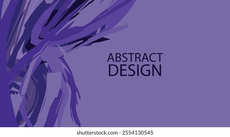 abstract midnight background blue shape non geometric with space template