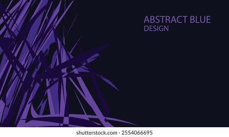 abstract midnight blue background space editable vector eps10