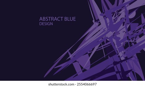 abstract midnight blue background space editable vector eps10