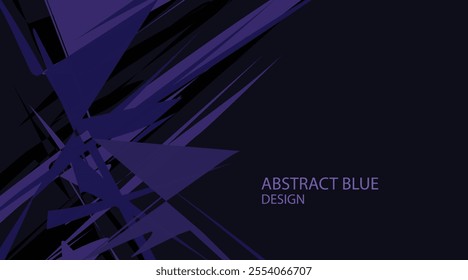 abstract midnight blue background space editable vector eps10