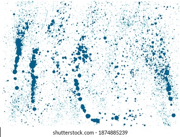 Abstract mild textured effect. Old vintage scratches, stain, paint splats, spots