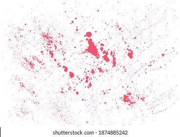 Abstract mild textured effect. Old vintage scratches, stain, paint splats, spots