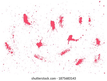 Abstract mild textured effect. Old vintage scratches, stain, paint splats, spots