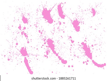 Abstract mild textured effect. Old vintage scratches, stain, paint splats, spots