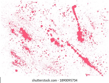Abstract mild textured effect. Old vintage scratches, stain, paint splats, spots