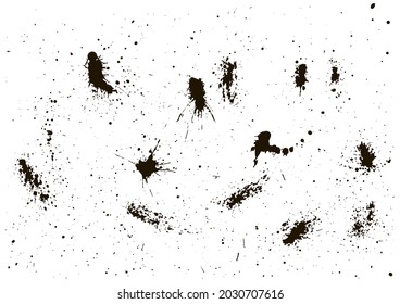 Resumen efecto texturado leve. Rasgos vintage antiguos, manchas, manchas de pintura, manchas