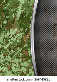 Abstract military background, vector