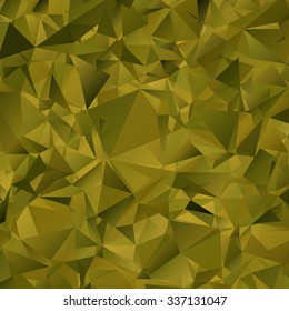 Abstract Military Camouflage Background Made of Geometric Triangles Shapes