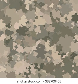 Abstract Military Camouflage Background Made of Splash