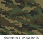 
abstract military camouflage seamless vector illustration for print