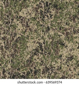 Abstract military or hunting camouflage background. Seamless pattern. Geometric square shapes camouflage. Camo.