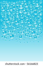 Abstract mineral water background vector