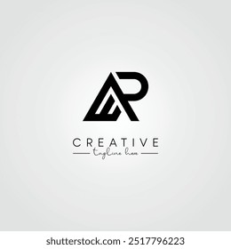 Abstrato Mínimo Artístico Carta RE ER Logo Design. Símbolo De Logotipo De Letra Baseado Inicial.