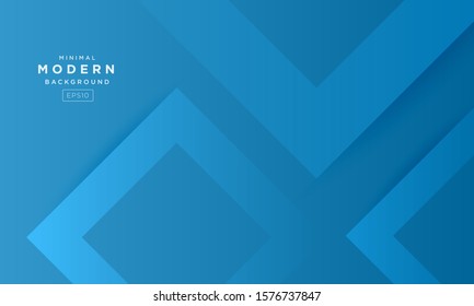abstract minimal background with blue light color and geometric shape