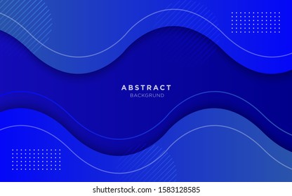 abstract minimal background with blue wave shape, can be used for banner sale, wallpaper, for, brochure, landing page.