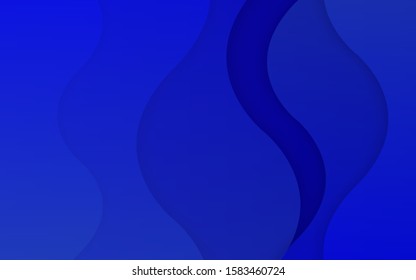 abstract minimal background with blue wave shape, can be used for banner sale, wallpaper, for, brochure, landing page.