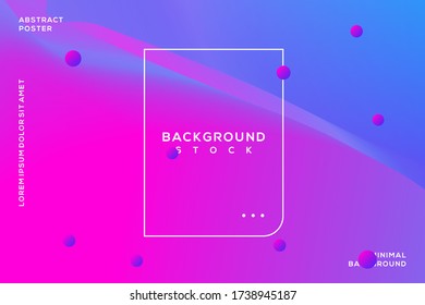 fondo mínimo abstracto con gradiente. azul, morado. adecuado para fondo, banner, afiche, página de inicio, fondo de pantalla, tema. eps10 vectoriales
