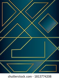 abstract minimal background with green color vector illustration design