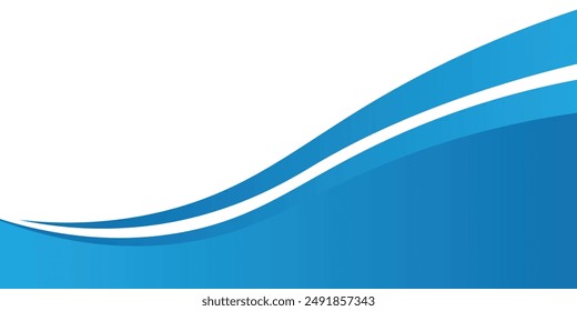 Abstract minimal background with green gradient. Dynamic wave banner background with soft green color. vector