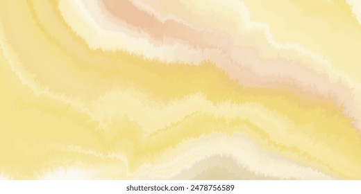 Abstract minimal background with hand drawn organic texture in pink and yellow pastel colors
