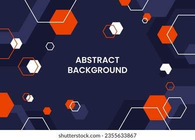Abstract minimal background with memphis geometry style