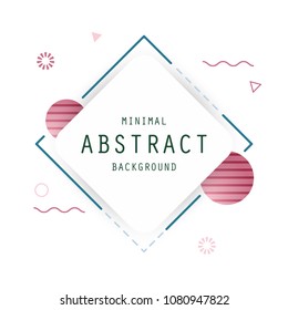Abstract Minimal Background , modern style , vector illustration