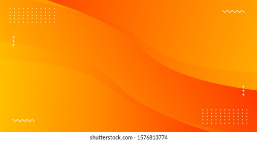 abstract minimal background with orange color