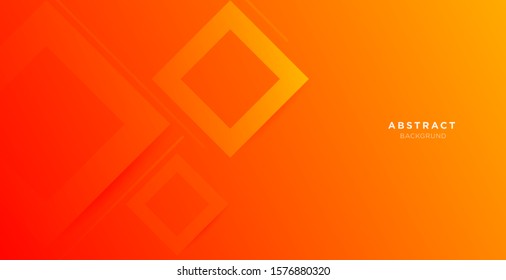 abstract minimal background with orange color and geometric shape