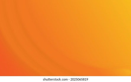 Abstract minimal background with orange color. Dynamic shapes composition. 