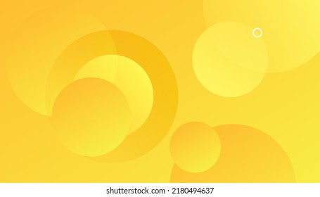 Abstract minimal background with orange color. Circle abstract vector banner design. Minimal abstract cover design. Creative colorful wallpaper. Trendy gradient poster. Vector illustration
