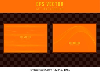 Abstract minimal background with orange color. Geometric shapes composition. Eps10 vector
