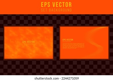 Abstract minimal background with orange color. Geometric shapes composition. Eps10 vector