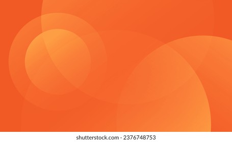 Abstract minimal background with orange color. Creative illustration for poster, web, landing, page, cover, ad, greeting, card, promotion