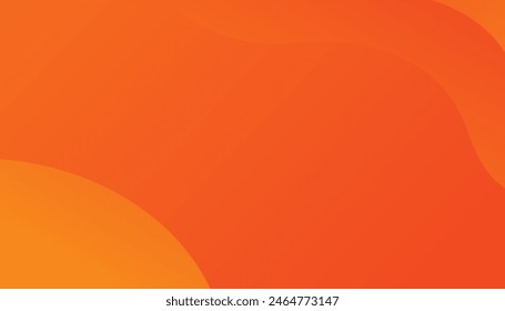 Abstract minimal background with orange color. Dynamic shapes composition. It is suitable for posters, flyers, websites, covers, banners, advertising