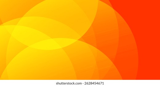 Fundo mínimo abstrato com cor laranja. Composição de formas dinâmicas. vetor de plano de fundo