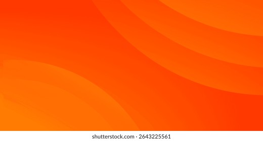 Abstract minimal background with orange color. Dynamic shapes composition. Eps10 vector